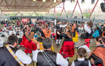 Marchamalo disfruta de la Fiesta del Folclore bajo la Cubierta
