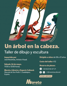 'Un árbol en la cabeza' el taller de dibujo y escultura que llega a Guadalajara