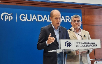 El PP anuncia que respaldará las movilizaciones que defiendan el agua para Guadalajara, pero no ve contradicción en que Román vote a favor de blindar el Trasvase Tajo-Segura