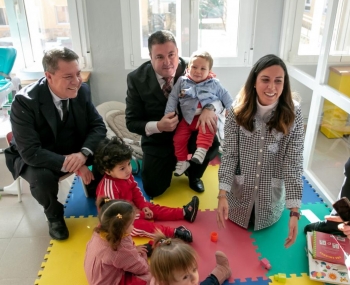 El Gobierno regional abre cuatro escuelas infantiles en la provincia de Guadalajara y espera inaugurar una quinta en Jadraque el próximo mes de abril