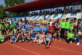 Más de 250 deportistas en el II Encuentro de Atletismo con un emotivo homenaje a siete atletas referentes en Guadalajara 