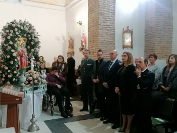 Villanueva de la Torre celebra la fiesta de su patrona, Santa Águeda, con una gran participación