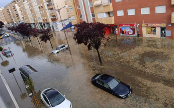 El Ayuntamiento avisó a los ciudadanos por lluvia y granizo cuando ya había pasado la tromba de agua