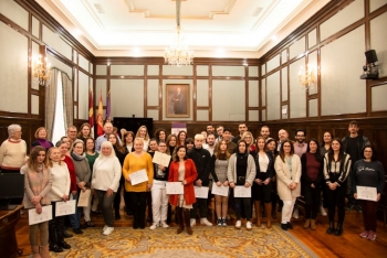 La Diputación entrega más de medio centenar de diplomas a alumnos del programa DipuEmplea