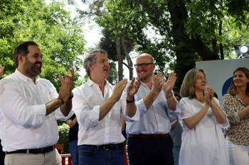 Castillo dice que Feijoó será "el presidente del medio rural" en un acto del PP en Guadalajara