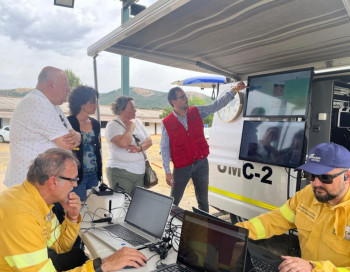 El Gobierno de Castilla-La Mancha realiza el primer ejercicio a gran escala para fortalecer la coordinación regional en las emergencias por incendios forestales