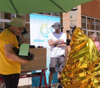 Alovera celebra el solsticio de verano con el último taller de AloveCiencia