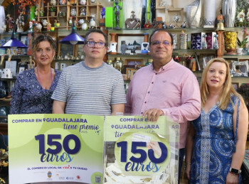 La campaña de comercio local de primavera reparte más de 12.000 euros en premios en Guadalajara 