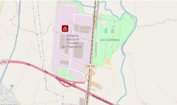 Un hombre de 48 años sufre un aplastamiento tras caerle un palé desde una altura de 9 metros