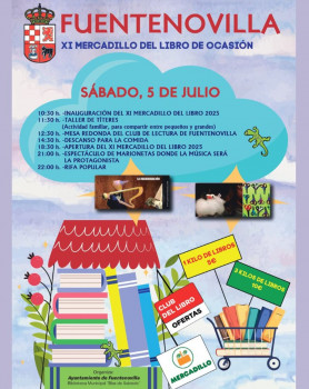 Fuentenovilla saca los libros a la calle