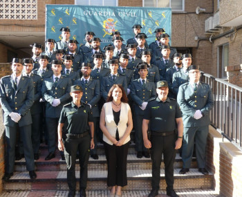 Se incorporan 31 Guardias Civiles en prácticas en Guadalajara