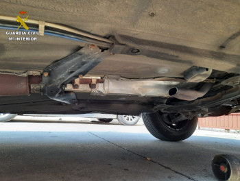 Investigados dos grupos criminales dedicados al robo de catalizadores 