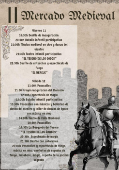 Almoguera revive su pasado medieval entre fuego, magia y leyendas