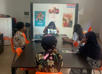 Seis familias conviven ya en el Centro Belén de Cáritas Diocesana