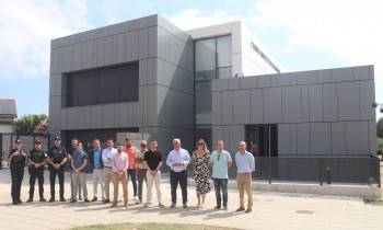 Cabanillas recibe la obra del nuevo Centro Municipal de Seguridad 