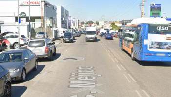 La muerte de un motorista en la calle Méjico alerta sobre el peligro de esta vía para peatones y conductores