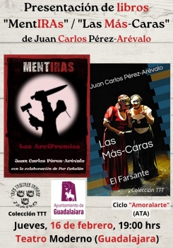El Teatro Moderno acoge la presentación de dos nuevos libros de teatro alcarreños