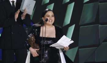Laura Galán recibe el Goya a Mejor Actriz Revelación