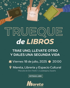 Guadalajara celebra su primer trueque de libros