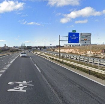 Cinco personas resultan heridas tras un accidente en la A-2