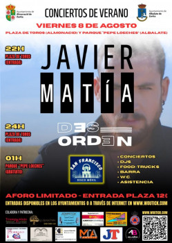 Javier Matía, el cantautor agricultor, vuelve a los escenarios en Almonacid de Zorita