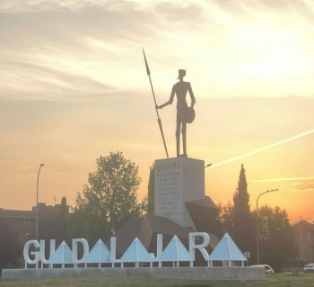 El Ayuntamiento de Guadalajara instala dos conjuntos de letras corpóreas 