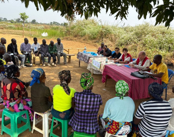 Cáritas Diocesana visita el proyecto de cooperación de explotación agraria en Angola 