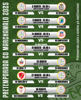 El CD Marchamalo arrancó su pretemporada con derrota frente a un Conquense más rodado