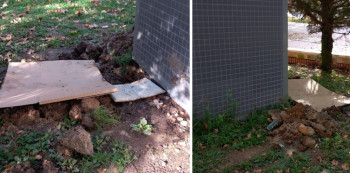 LOS VECINOS DENUNCIAN. ¡Poco ha durado!