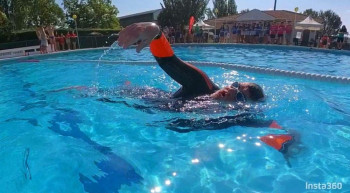 Nacho Redondo nadará diez horas ininterrumpidas en Quer en un nuevo reto solidario