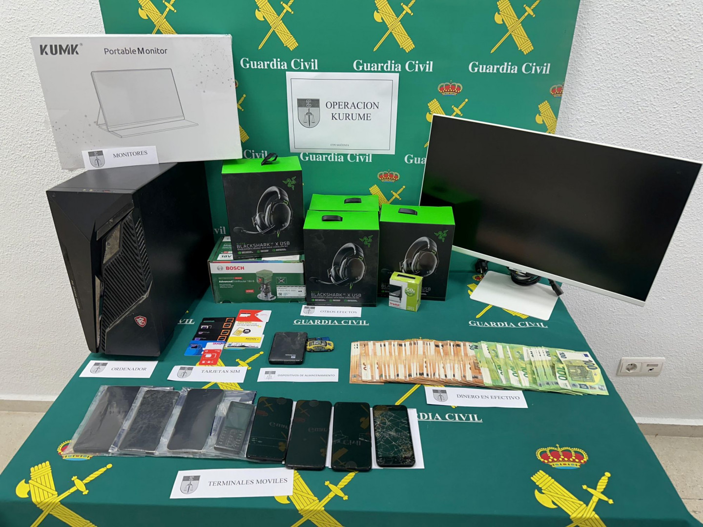 Imagen: Guardia Civil de Guadalajara.