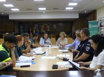 La Junta Local de Seguridad de Alovera se reúne para preparar el dispositivo de las próximas fiestas 