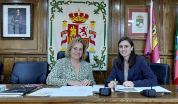 Nuevos desarrollos empresariales destacados por la alcaldesa de Alovera en una reunión mantenida con ‘Impulsa Guadalajara’