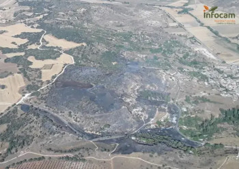 Controlado el incendio de Loranca de Tajuña