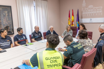 La Junta Local de Seguridad se ha reunido hoy para coordinar el dispositivo de cara a las Ferias de Guadalajara