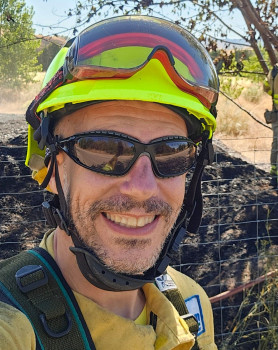 Iñaki Blanco: "Como bombero forestal, quiero seguridad cuando voy a un incendio, pero no la siento"