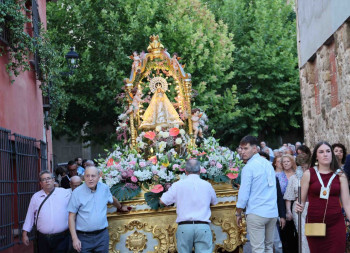 Almonacid celebra la procesión de la Virgen de la Luz