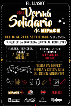 El Vermú de Nipace llegará hasta el domingo de ferias con una torreznada solidaria 