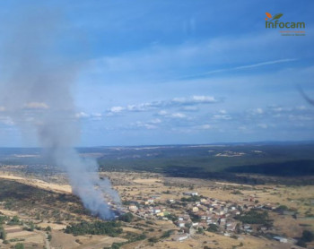 Extinguido el incendio de Torremocha del Campo