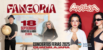 Fangoria y Marlena inauguran los conciertos de la Fiestas de Guadalajara en la Fuente de la Niña