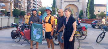 La Marcha Ciclista Internacional hacia la COP30 pasa por Guadalajara