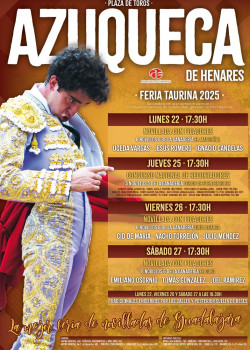 El lunes festivo estrena la Feria Taurina de Azuqueca