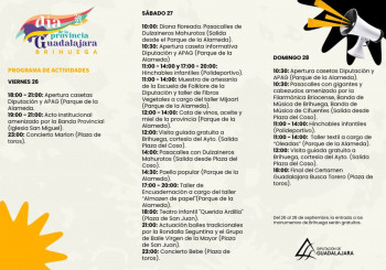 El Día de la Provincia 2025 llenará Brihuega de actividades