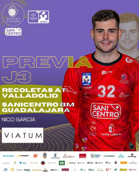 El SANICENTRO Balonmano Guadalajara visita Huerta del Rey en busca de su primera victoria