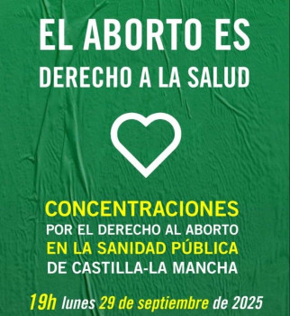 Convocada una concentración para exigir el derecho real al aborto en la sanidad pública en la región