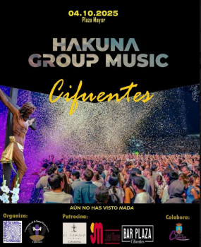 Cifuentes acoge el concierto gratuito de Hakuna Group Music