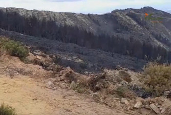 El incendio de Peñalba de la Sierra desciende a Situación Operativa nivel 0