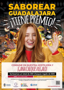 Consumir en los bares y restaurantes de Guadalajara puede tener premio en octubre