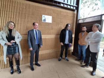 El Auditorio Pedro Díaz, en el Barranco del Alamín, recupera su latido “después de diez años de abandono”