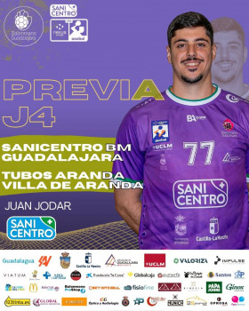 El SANICENTRO Balonmano Guadalajara quiere estrenarse ante su afición